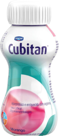 Outras Marcas Cubitan Solução Sabor Morango 4x200ml