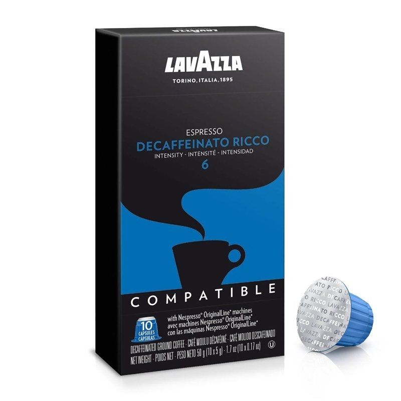 Lavazza Caixa De 10 Cápsulas De Café Expresso Ricco Compatível C/ Nespresso (intensidade 6) - Lavazza