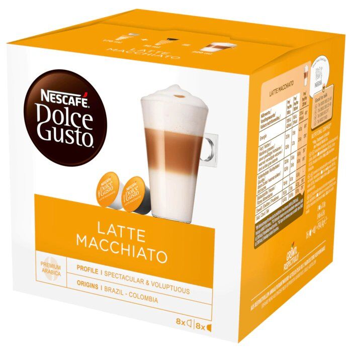 Dolce-gusto Caixa De 16 Cápsulas De Café Latte Macchiato - Dolce Gusto