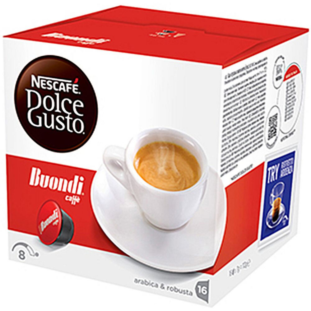 Dolce Gusto Cápsulas Nescafé Dolce Gusto (16 Unidades) Buondi