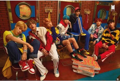 Bts Poster Pizza (61x91,5 cm)