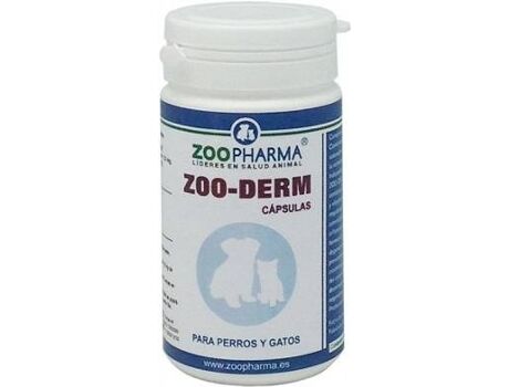 Zoopharma Complemento Alimentar para Cães Zoo-Derm (60 Cápsulas)