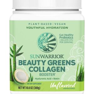 Sunwarrior Beauty Greens Collagen Booster Naturell 300 g