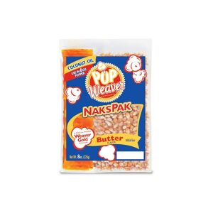 Pop Weaver NaksPak popcorn 6oz, 36-pack Transparent