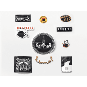 Lemmel Kaffe Stickers 10-pack Kåda