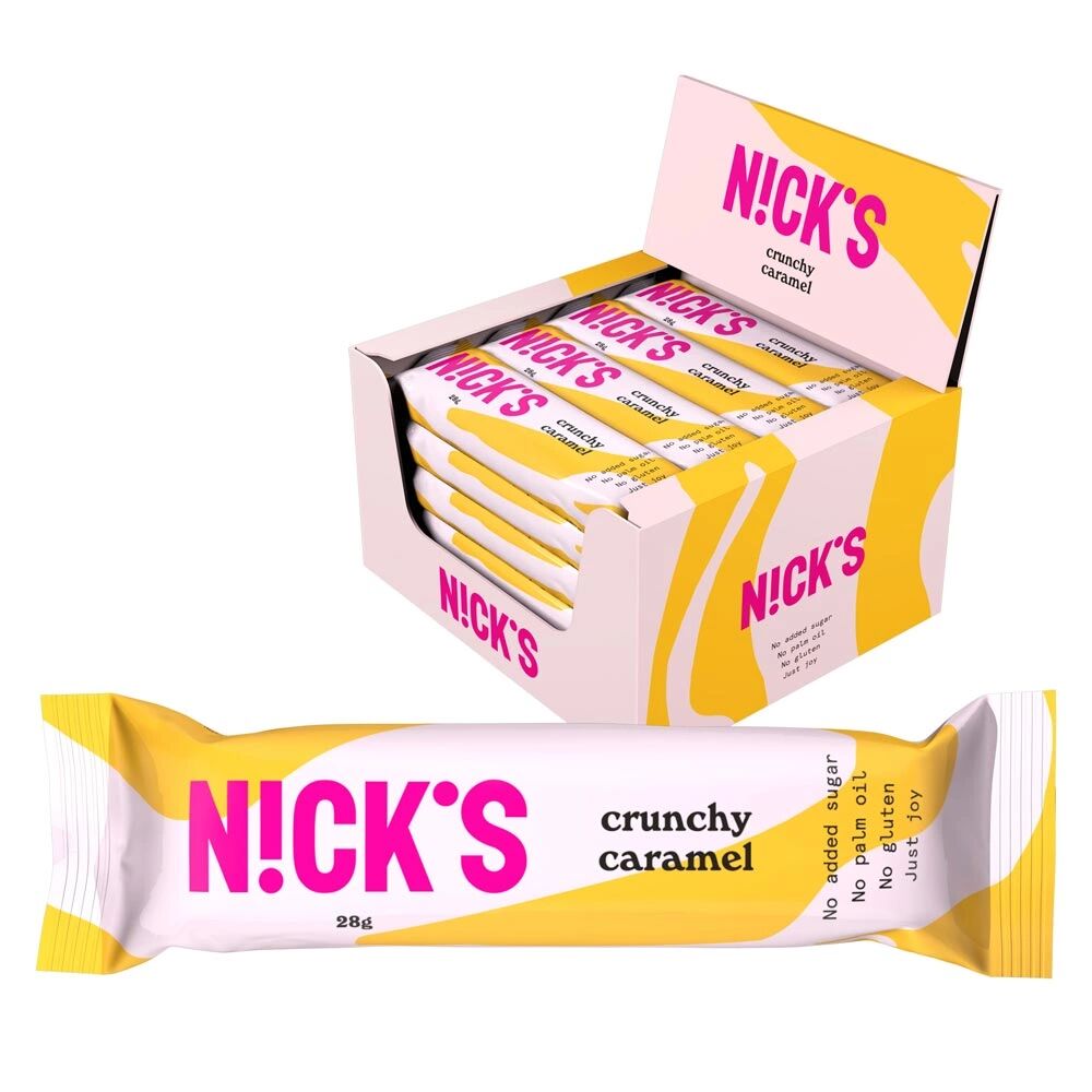 21 X Nicks Crunchy Caramel, 28 G