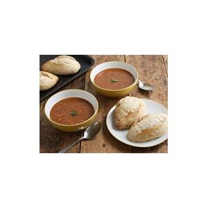 Lentil Soup & Petit Pain Rolls Bundle, Organic (680g, 4 Rolls)