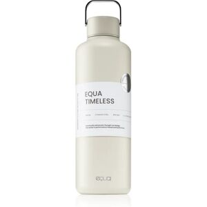 Equa Timeless stainless steel water bottle colour Off White 1000 ml