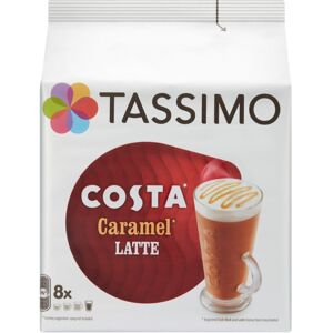 Tassimo Costa Caramel Latte Coffee Pods (16 pods, 8 servings)