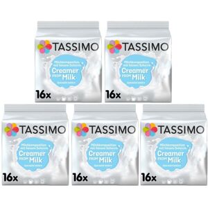 Tassimo T Discs Creamer From Milk (Pack of 5, 80 servings)