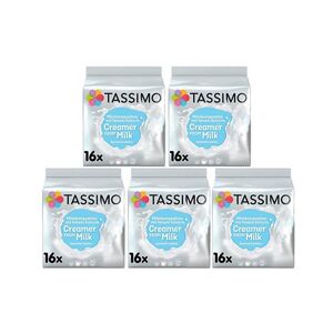 Tassimo Milk Creamer 344g 16 Pods Pack x5 (Pack of 80) 4031522