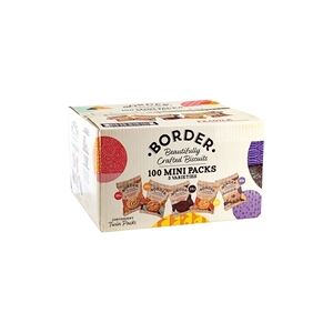 Border Biscuits Mini Packs 5 Varieties Pack of 100 MP100