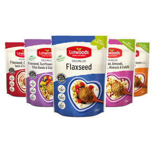 Linwoods Flaxseed Variety Bundle (5 x 200g bags)