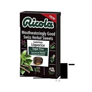 Ricola Box - Liquorice With Stevia 45g (PACK OF 4)