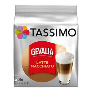 Tassimo Gevalia Latte, Tea, Coffee, Coffee, Coffee Capsules, 16 T Disc (8 Servings)
