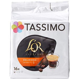 Tassimo T Discs L'OR Espresso Delizioso 104 g (1 Pack 16 T discs/pods)