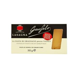 Garofalo Lasagne Sheets Italian Dried Pasta, 500g (Pack of 1)