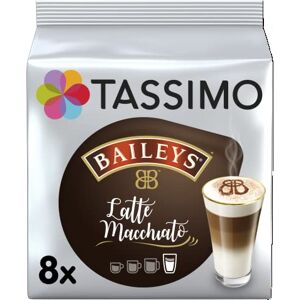 Tassimo Latte Machiatto Baileys Coffee 8 Pods