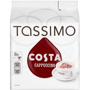 Tassimo Costa Cappuccino Coffee (16 pods, 8 servings)