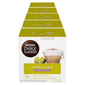 NESCAFÉ Nescafe Dolce Gusto Skinny Cappuccino 16 pods (Pack of 5)