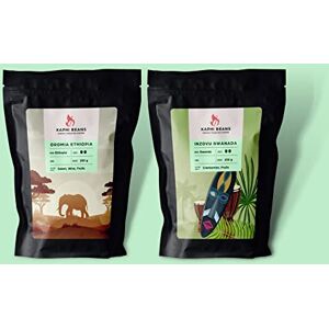 Kaphi Beans Medium Roast African Coffee Bundle- Freshly Roasted- 250g (Wholebean)