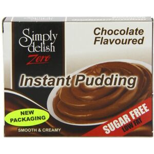 Simply Delish Sugar Free Instant Chocolate Whipped Dessert 36 g (Pack of 6)