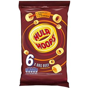 KP Hula Hoops BBQ Beef Snacks 7 X 25G