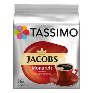 Tassimo Monarch, Pleasing Aroma, Ground Roast Coffee, Capsule, 16 T-Discs / Portions
