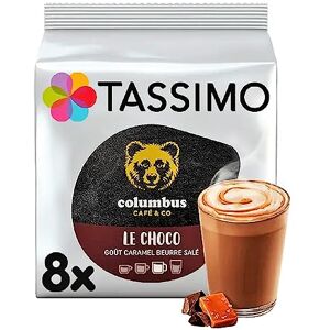 Tassimo Columbus Le Choco Salted Caramel Hot Chocolate - 1 Pack, 8 Servings