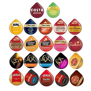 22 Tassimo T Discs Pods Variety Pack