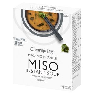 Clearspring Organic Instant Miso Soup - 10g x 4 Pack