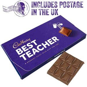 Best Teacher Cadbury Dairy Milk Chocolate Bar with Gift Envelope