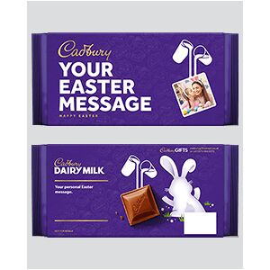 Cadbury Dairy Milk 180g with Easter sleeve Large