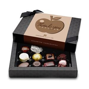 Chocolate Trading Co Thank You Teacher 12 Assorted Chocolate Gift Box
