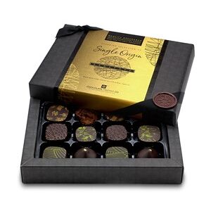 Chocolate Trading Co Superior Selection, 12 Single Origin Chocolate Ganaches Gift Box - Personalised 12 box
