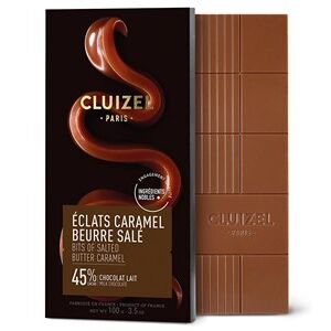 Cluizel, Milk chocolate bar with salted butter caramel