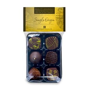 Chocolate Trading Co 6 Single Origin Chocolate Ganaches Gift Pack
