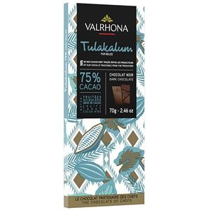 Valrhona Tulakalum, 75% dark chocolate bar