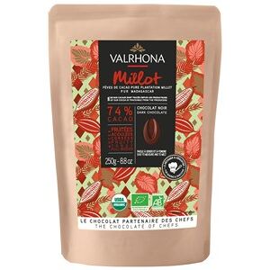 Valrhona Millot, 74% dark chocolate chips