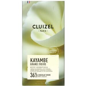 Cluizel Kayambe, Grand Ivoire, white chocolate bar