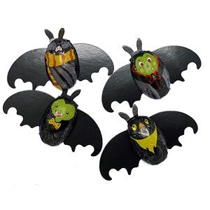 Novelty Cocoa Co. Chocolate Bats - Bulk drum of 50 - Best before 14th March 2024