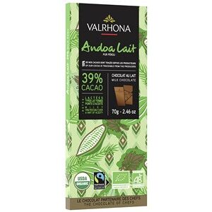 Valrhona Andoa Lait, 39% milk chocolate bar