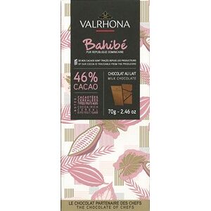 Valrhona Bahibe, 46% milk chocolate bar