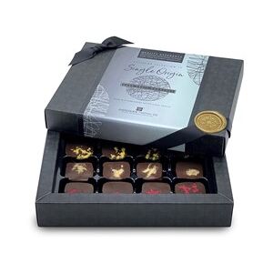 Chocolate Trading Co Superior Selection, Single Origin, Dark Chocolate Fruit Ganaches 12/18/24 Gift Box - 18 Box