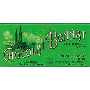 Bonnat, Cacao Cusco, 75% dark chocolate bar