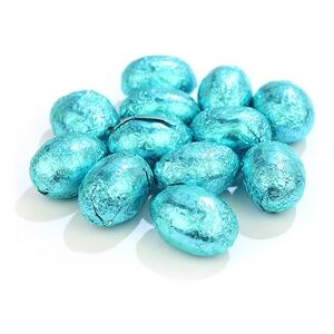 Novelty Cocoa Co. Blue mini Easter eggs - Bulk bag of 620 (approx.)