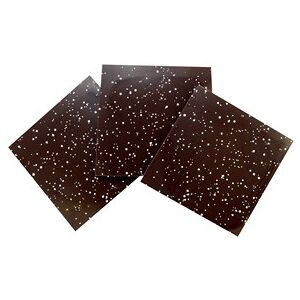 Make, Bake & Decorate Speckled, dark chocolate panels - Box of 27