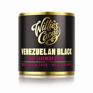 Willies chocolate Willie's Venezuelan Black Carenero Superior 100% cocoa