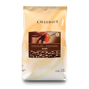 Callebaut fountain chocolate (dark) - 2.5kg sack