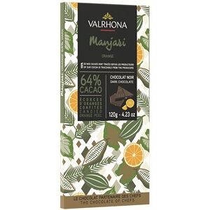 Valrhona Manjari Orange 64% Dark Chocolate Bar